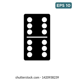 domino icon vector design template
