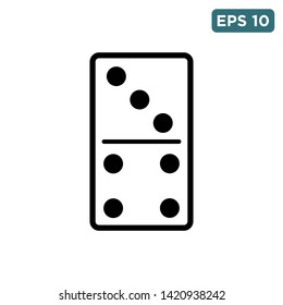 domino icon vector design template