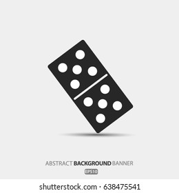 Domino icon. Vector EPS 10