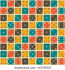 Domino Seamless Pattern