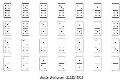 302 Domino set of 28 pieces Images, Stock Photos & Vectors | Shutterstock