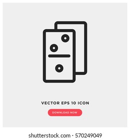 Domino vector icon