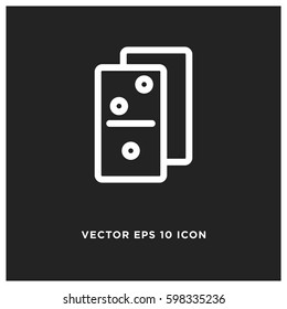 Domino vector icon