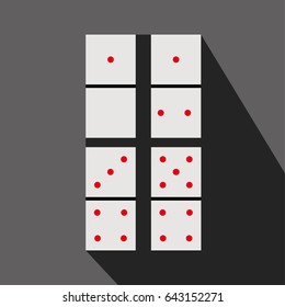 domino vector illustration
