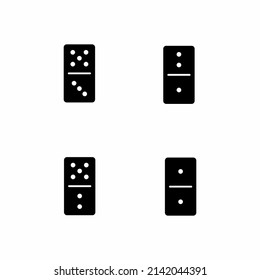 domino vector isolated icon. fun, game, activity symbol sign for web and mobile app