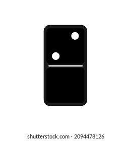 Dominoes cards art design. Abstract concept for game graphic element. Card number two-zero.