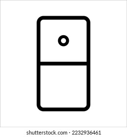 Dominoes icon. Flat trendy vector dominoes symbol. Use for web and mobile. Eps 10 vector illustration.