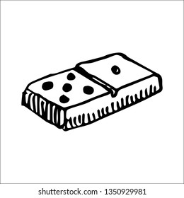 dominoes vector sketch