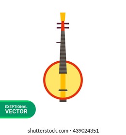 Domra flat icon