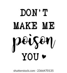 Don, make me poison you symbol