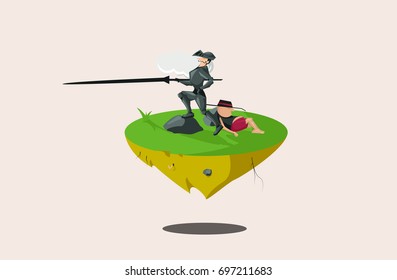 Don Quixote Illustration