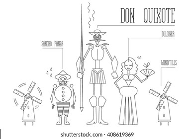 Don Quixote illustrations