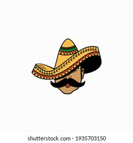 Don Sombrero's Tacos illustration vector