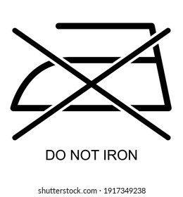 4,239 No ironing icon Images, Stock Photos & Vectors | Shutterstock