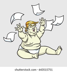 Baby Trump Images Stock Photos Vectors Shutterstock