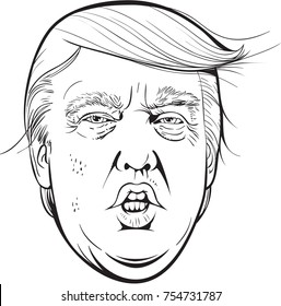 2,908 Trump Cartoon Images, Stock Photos & Vectors 