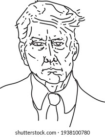 277 Trump Isolated Sketching Images, Stock Photos & Vectors 