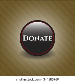 Donar insignia negra