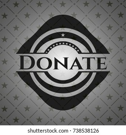 Donate black badge