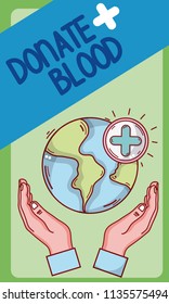 Donate blood card