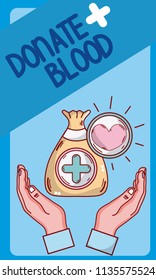 Donate blood card