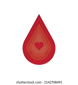 donate blood concept. Blood donation vector illustration. World blood donor day. vector illustration isolated on white background.