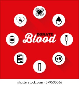 Donate blood design