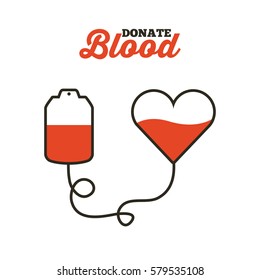 Donate blood design