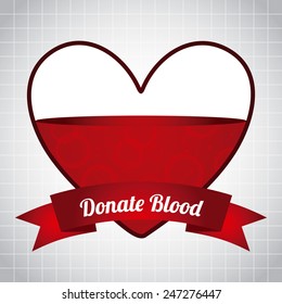 donate blood design, vector illustration eps10 graphic 