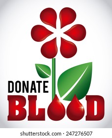 donate blood design, vector illustration eps10 graphic 