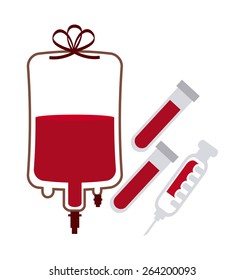 donate blood design, vector illustration eps10 graphic 