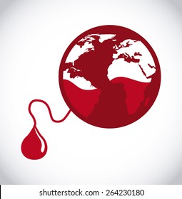 donate blood design, vector illustration eps10 graphic 