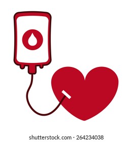 donate blood design, vector illustration eps10 graphic 