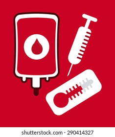 donate blood design, vector illustration eps10 graphic 