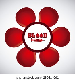 donate blood design, vector illustration eps10 graphic 
