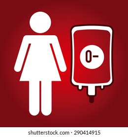 donate blood design, vector illustration eps10 graphic 
