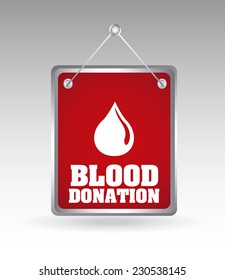 donate blood graphic design , vector illustration