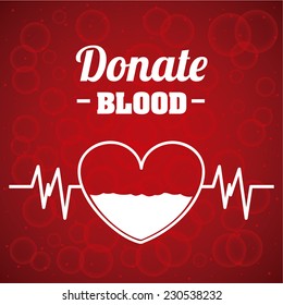 donate blood graphic design , vector illustration