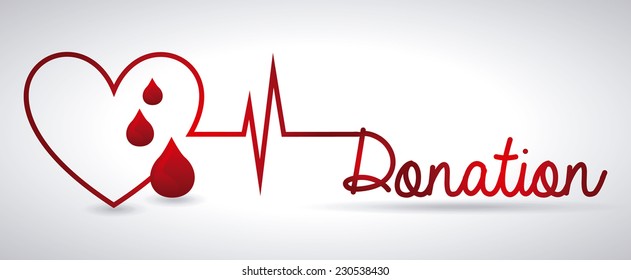 donate blood graphic design , vector illustration