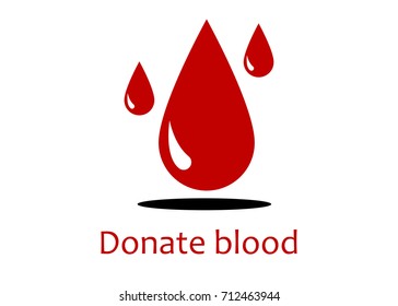 Donate blood graphic design , vector illustration