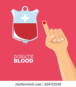 donate blood hand drop test