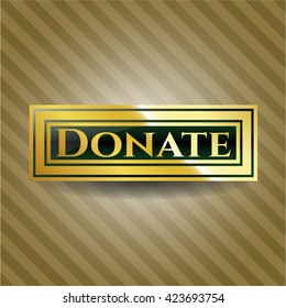 Donate gold badge