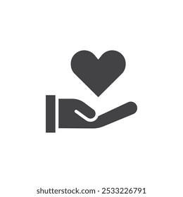 Conjunto de contorno simple plano del icono de donar