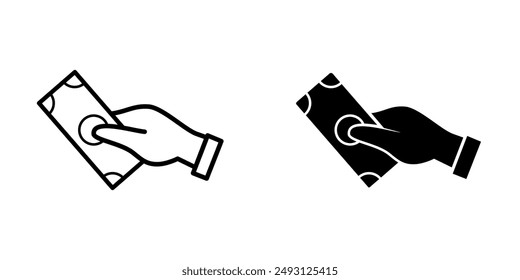 Donate icon illustration vector design template