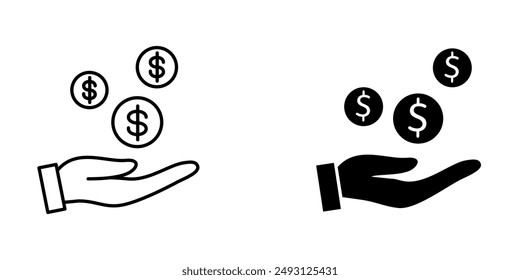 Donar Plantilla de diseño de Vector de ilustración