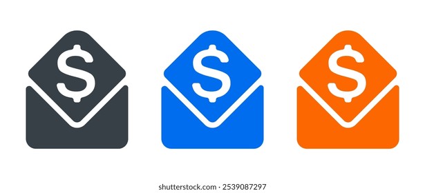 Icono de donar con varios colores