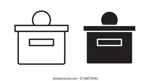 Donate icons sign vectors. suitable for web, app, infographic, etc