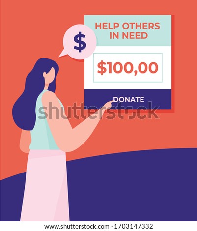 Donate money, help others. Transfer money. Corona virus Covid19 Empathy Cooperation Assistance Togetherness Contribution Charity Assistance Community. Help People in need.