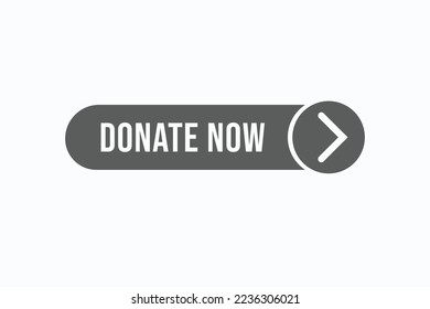 donate now button vectors. sign label speech bubble donate now
