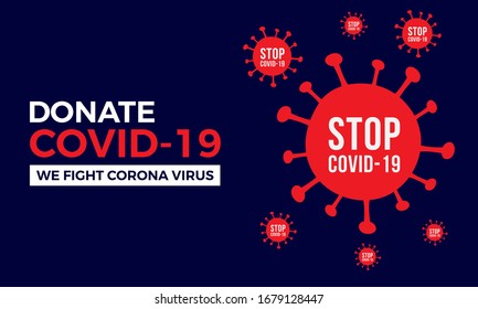 Donate now COVID-19 Corona Virus 